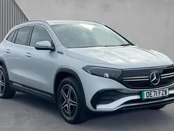 Silver Used 2021 Mercedes EQA350 AMG line SUV | £20,980 (Fair price)
