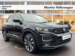 Black Used 2021 VW T-Roc R-line SUV | £19,490 (Good price)