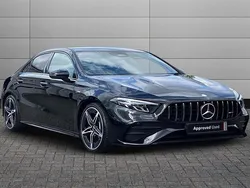 Cosmos black Used 2024 Mercedes A35 AMG Executive Sedan | £35,250 (Expensive)