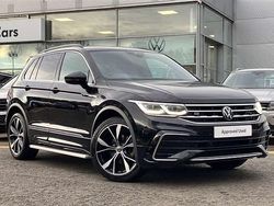 Black Used 2023 VW Tiguan R-line SUV | £26,795 (Fair price)