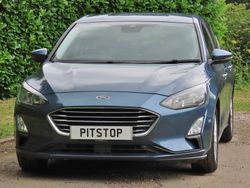 Blue Used 2019 Ford Focus Titanium Hatchback | £10,700 (Fair price)
