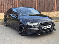 Black Used 2016 Audi A3 S-Line Sedan | £11,995 (A bit pricey)