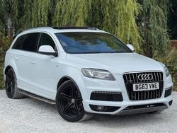 White Used 2013 Audi Q7 S-line plus SUV | £10,999 (Super price)