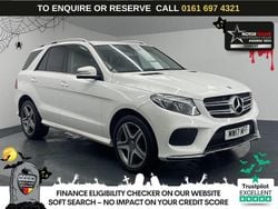 White Used 2017 Mercedes GLE250 AMG line SUV | £17,970 (Fair price)