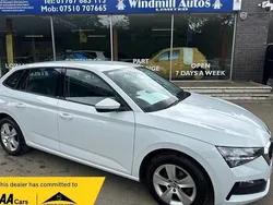 White Used 2019 Skoda Scala SE Hatchback | £8,950 (Fair price)