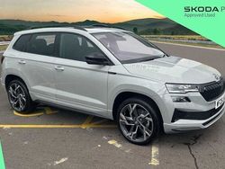 Meteor grey Used 2025 Skoda Karoq SportLine SUV | £31,950 (Expensive)