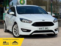 White Used 2017 Ford Focus ST-Line Hatchback | £8,200 (Fair price)
