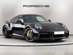 Jet black metallic Used 2023 Porsche 911 Turbo S | £165,500 (Fair price)