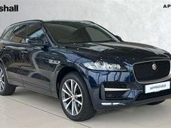 Blue Used 2019 Jaguar F-Pace R-Sport SUV | £24,620 (Fair price)