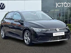 Black Used 2022 VW Golf VIII R-line Hatchback | £21,389 (A bit pricey)