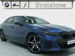 Blue Used 2024 BMW 520 M Sport | £40,867 (A bit pricey)