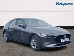 Grey Used 2021 Mazda 3 Hatchback | £14,950 (Good price)