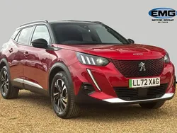 Red Used 2022 Peugeot e-2008 GT SUV | £14,595 (Fair price)