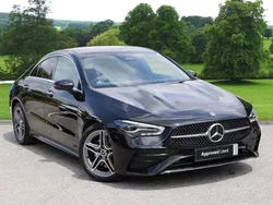 Black Used 2024 Mercedes CLA200 Executive Coupe | £27,700 (Fair price)
