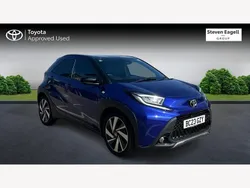 Blue Used 2023 Toyota Aygo Hatchback | £13,147 (Fair price)