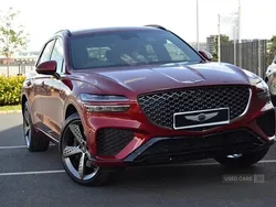 Red Used 2024 Genesis GV70 Sport SUV | £40,995