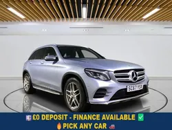 Silver Used 2017 Mercedes GLC250 AMG line Estate | £15,699 (Good price)
