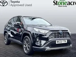 Black Used 2023 Toyota RAV4 Hybrid Design SUV | £26,995 (Good price)
