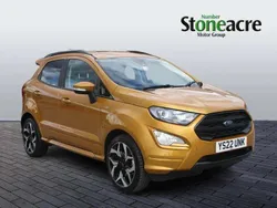 Yellow Used 2022 Ford Ecosport ST-Line SUV | £15,490 (A bit pricey)