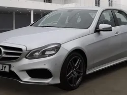 Silver Used 2013 Mercedes E250 AMG Sedan | £6,995 (Fair price)