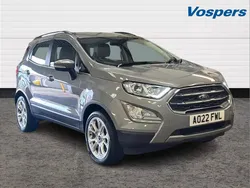 Silver Used 2022 Ford Ecosport Titanium SUV | £12,400 (Fair price)
