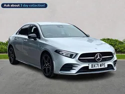 Silver Used 2021 Mercedes A180 Executive Sedan | £19,499 (Fair price)