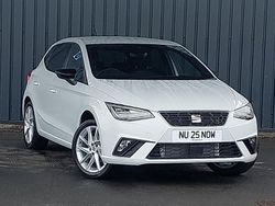 White New 2025 Seat Ibiza FR Hatchback | £19,498 (Good price)