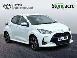 White Used 2024 Toyota Yaris Hybrid Design Hatchback | £20,000 (Fair price)
