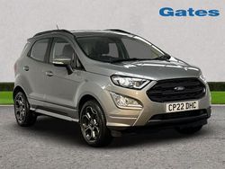 Silver Used 2022 Ford Ecosport ST-Line SUV | £13,699 (Fair price)