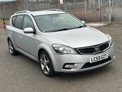 Silver Used 2009 Kia Ceed 3 Estate | £3,995 (Fair price)