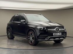 Obsidian black Used 2022 Mercedes GLE400 AMG line SUV | £43,300 (Fair price)