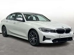 White Used 2021 BMW 330 Sport Line Sedan | £22,800 (Fair price)