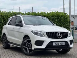 White Used 2018 Mercedes GLE350 Premium Plus SUV | £19,495 (Fair price)