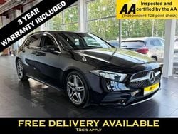 Black Used 2019 Mercedes A180 AMG line Hatchback | £15,545 (Fair price)