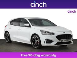 White Used 2020 Ford Focus ST-Line X Hatchback | £14,599 (Fair price)