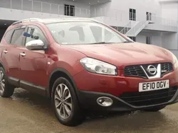 Red Used 2010 Nissan Qashqai +2 Tekna SUV | £5,895 (A bit pricey)