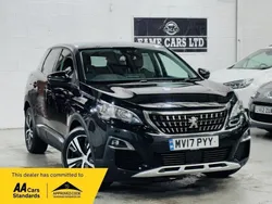 Black Used 2017 Peugeot 3008 Allure Hatchback | £6,500