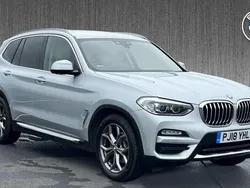 Silver Used 2018 BMW X3 xLine SUV | £23,299 (Fair price)