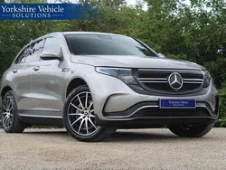 Silver Used 2022 Mercedes EQC400 AMG line SUV | £21,750 (Super price)