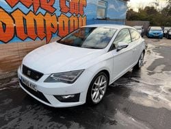 White Used 2015 Seat Leon FR Hatchback | £4,995 (A bit pricey)