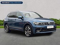 Blue Used 2021 VW Tiguan Allspace R-line SUV | £30,453