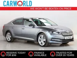 Grey Used 2021 Skoda Superb SE L Hatchback | £13,400 (Fair price)