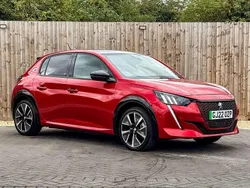 Red Used 2022 Peugeot e-208 Premium Hatchback | £14,695 (A bit pricey)