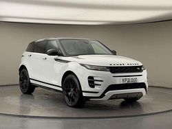 Fuji white Used 2021 Land Rover Range Rover evoque Autobiography SUV | £25,500 (Fair price)