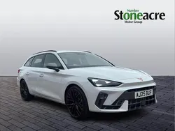 White New 2025 Cupra Leon Estate | £33,995 (Expensive)