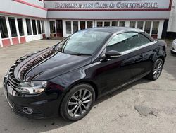 Black Used 2011 VW Eos SE Cabriolet | £6,495