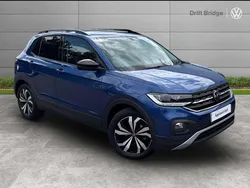 Blue Used 2022 VW T-Cross Black Edition SUV | £16,995 (Fair price)