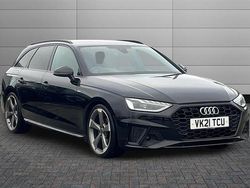 Mythos black Used 2021 Audi A4 Black Edition Estate | £23,150 (Fair price)