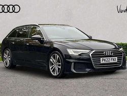 Black Used 2022 Audi A6 S-Line Estate | £24,900 (Fair price)
