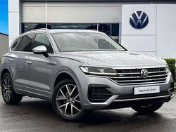 Silver Used 2019 VW Touareg R-line SUV | £27,555 (Fair price)